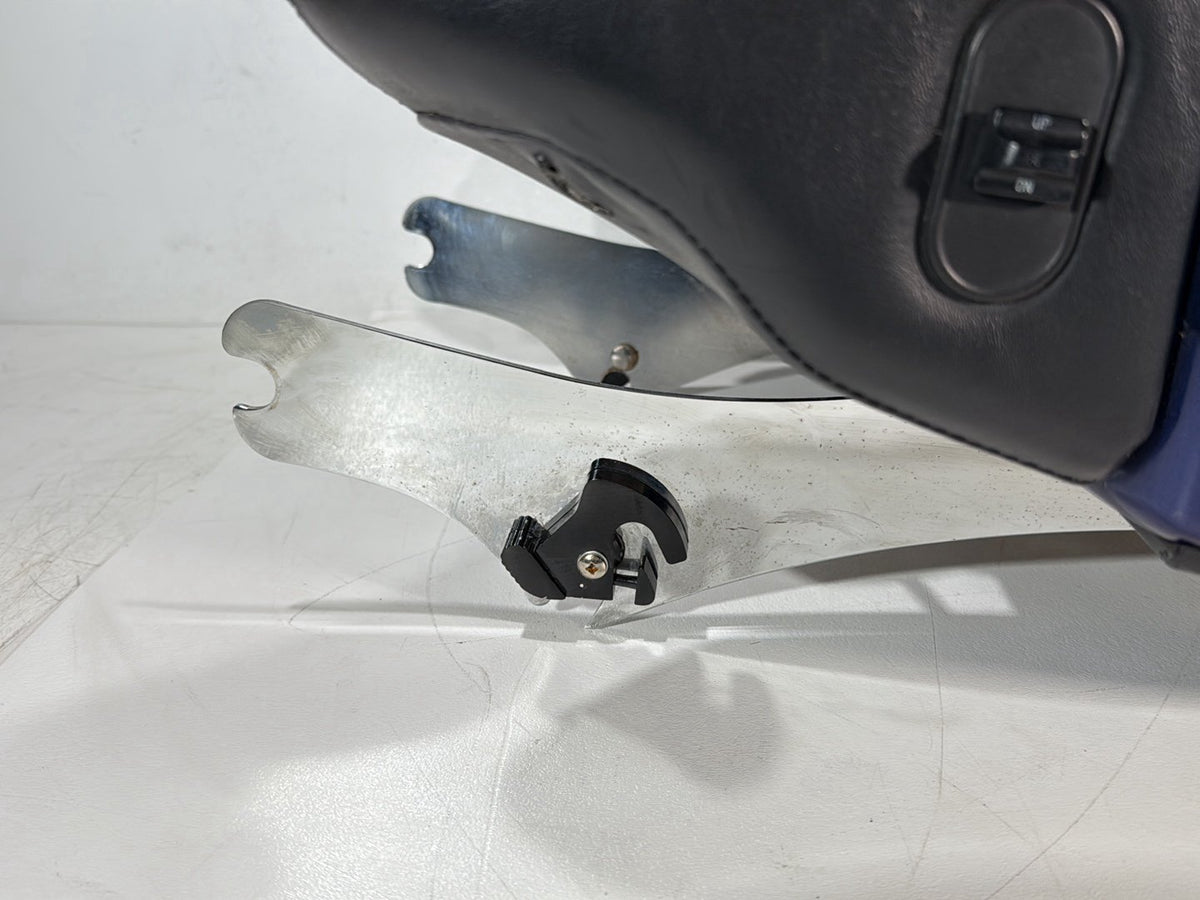 2007 Harley Touring Electra Glide Ultra OEM Pass Backrest Tour Pak Luggage NOKey