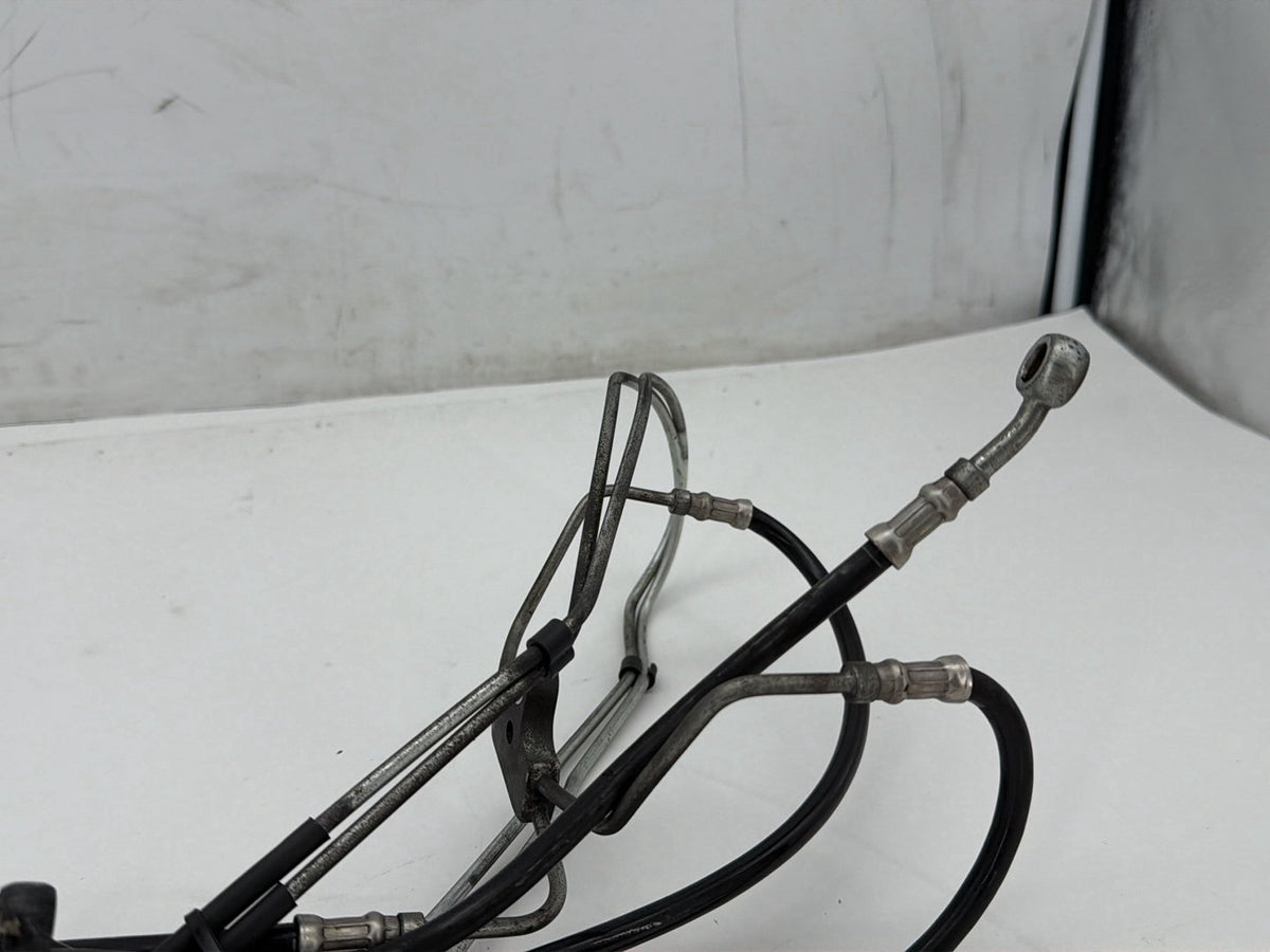 2008 Harley Electra Glide Ultra FLHTCU Front Brake Hose Line Pipe ABS OEM