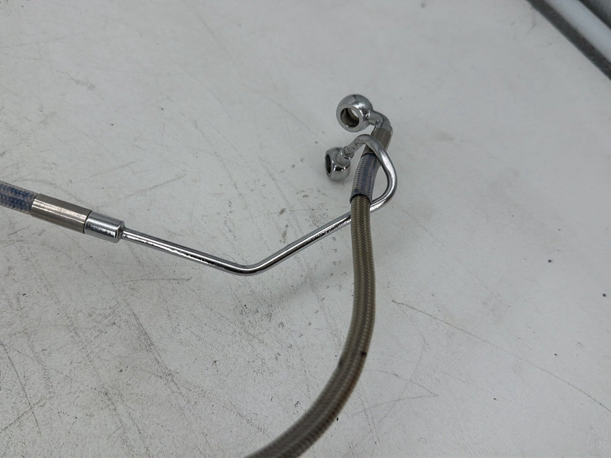 2005 Harley Softail Fat Boy FLSTF OEM Rear Brake Hose Line Pipe