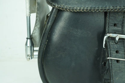 1999 - 2006 Harley-Davidson Softail Fat Boy Rear Right 1 Saddlebag Luggage Leather Boss Bags