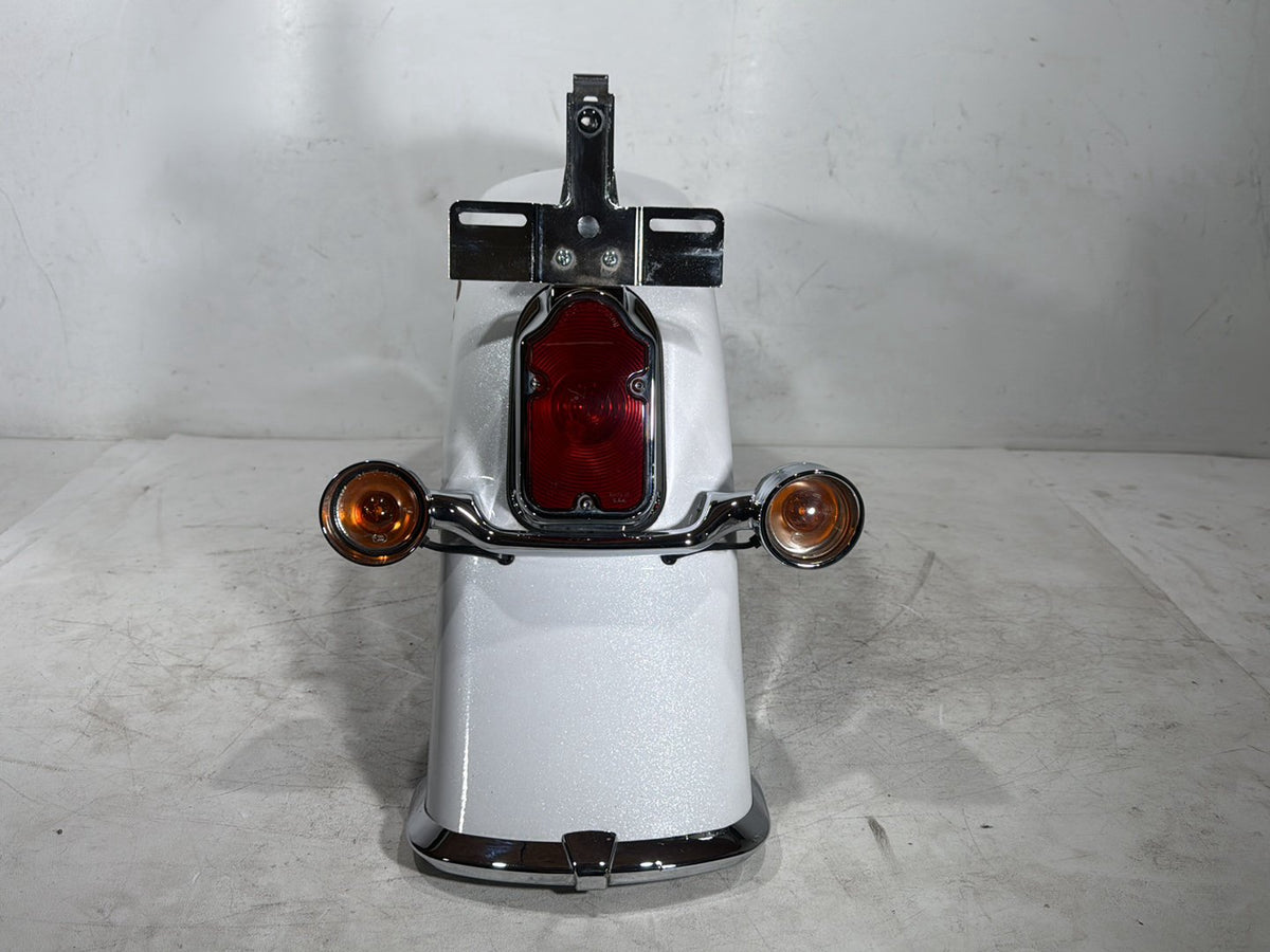 2015 Harley Softail Deluxe FLSTN OEM Rear Wheel Fender & Turn Signals Bar