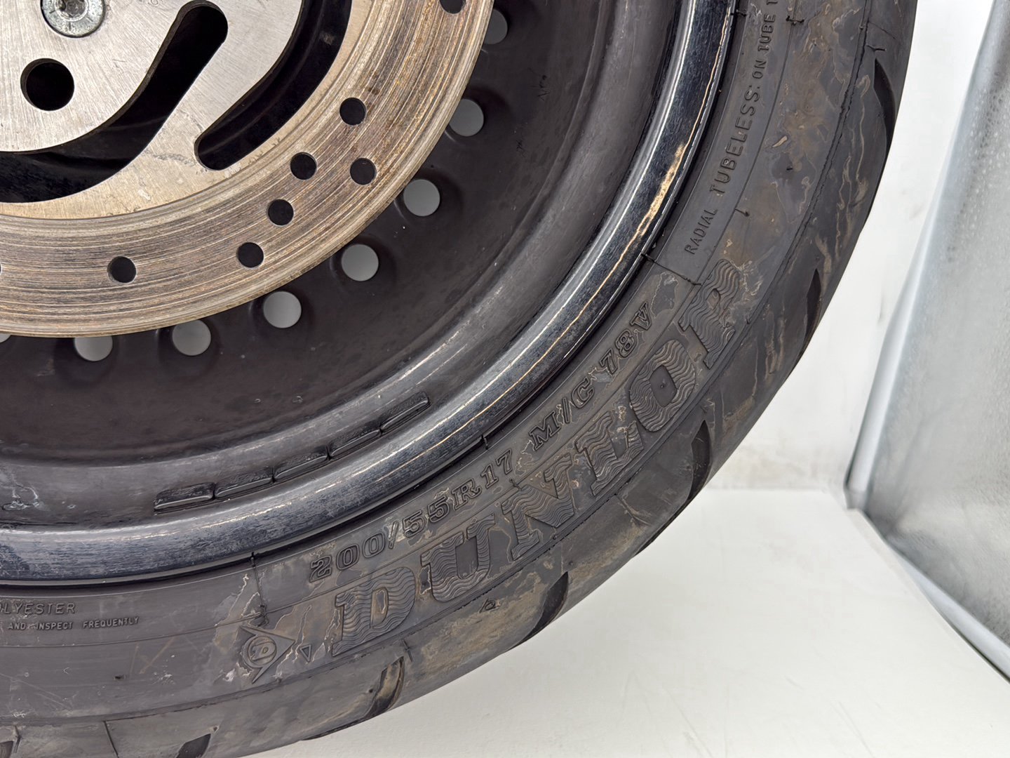 2011 Harley Softail FLSTFB Fat Boy OEM Rear Wheel Rim Tire