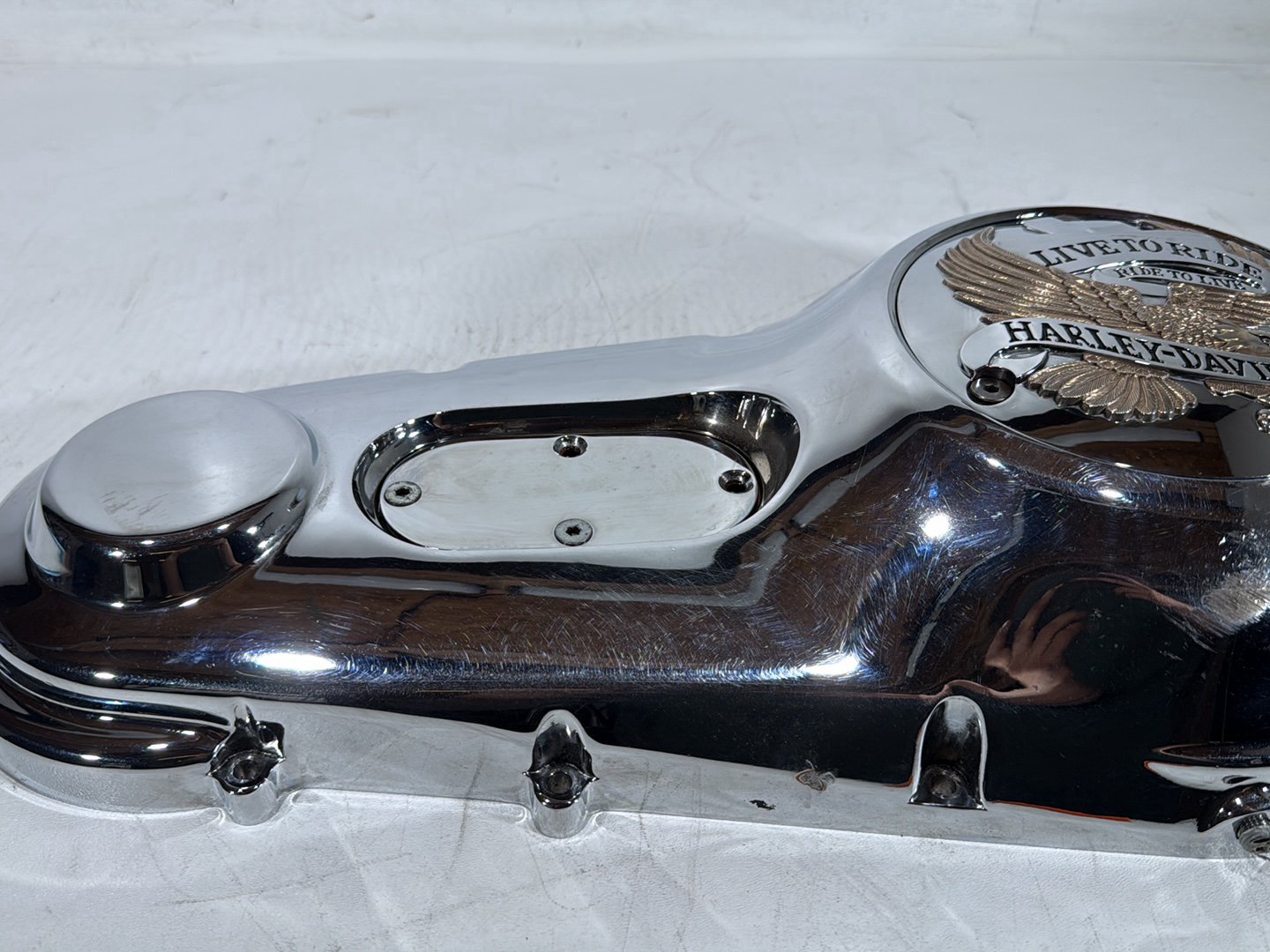 1998 Harley Softail Custom FXSTC OEM Outer Primary Clutch Cover