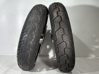 1999 - 2006 Harley-Davidson Touring Electra Glide Classic Front & Rear Wheel Rim Tire 43402-00B