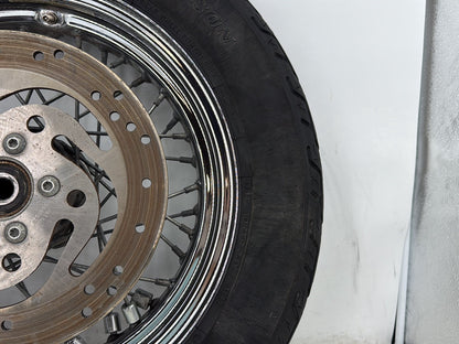 2000 Harley Softail FLSTC Heritage Classic OEM Rear Wheel Rim Tire Spoked