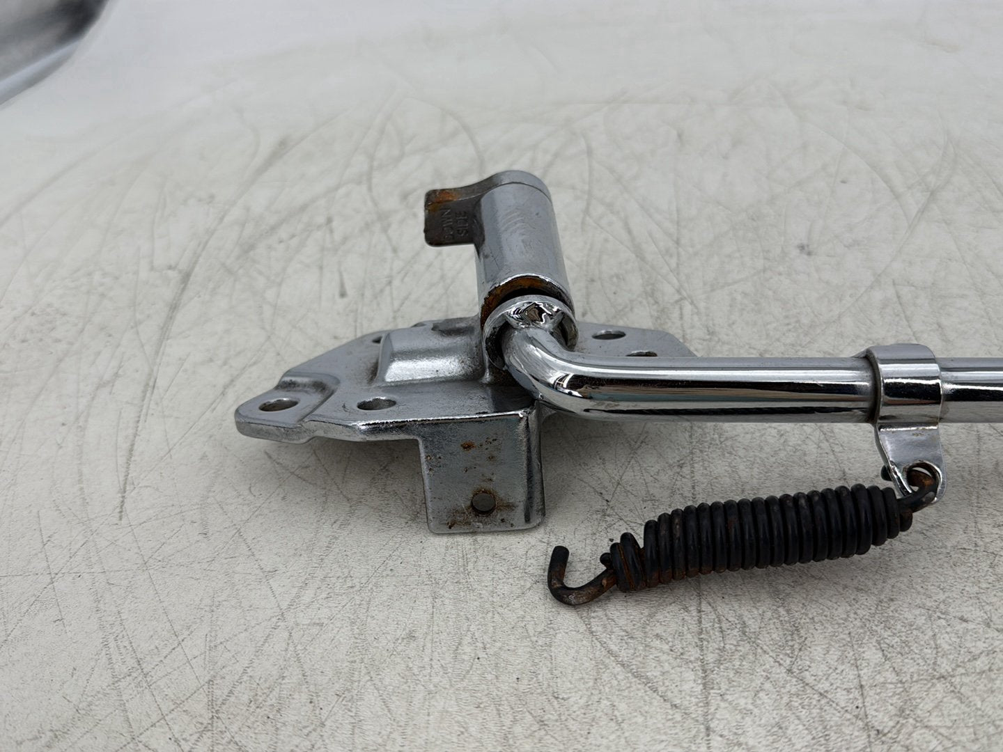 2011 Harley Street Glide Touring FLHX OEM Left Side Jiffy Kick Stand & Spring