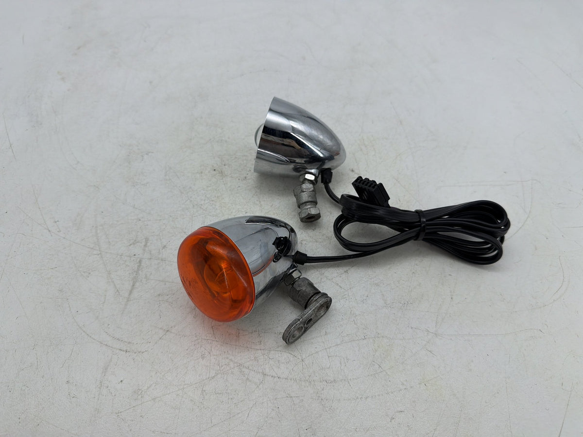 2006 Harley Softail Deuce FXSTDI OEM Front Left Right Turn Signal Indicators