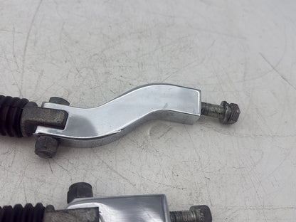 2005 Harley Dyna FXDWG Wide Glide OEM Passenger Left & Right Foot Pegs