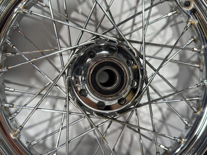 2013 Harley Heritage Softail Classic FLSTC OEM Front Rear Wheel Rim Tire Spoked