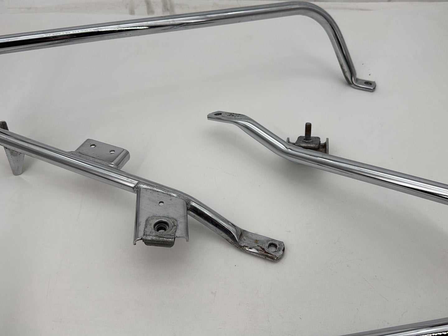 2013 Harley Street Glide Touring FLHX OEM Rear Left Right Saddlebag Guard Rails Bar