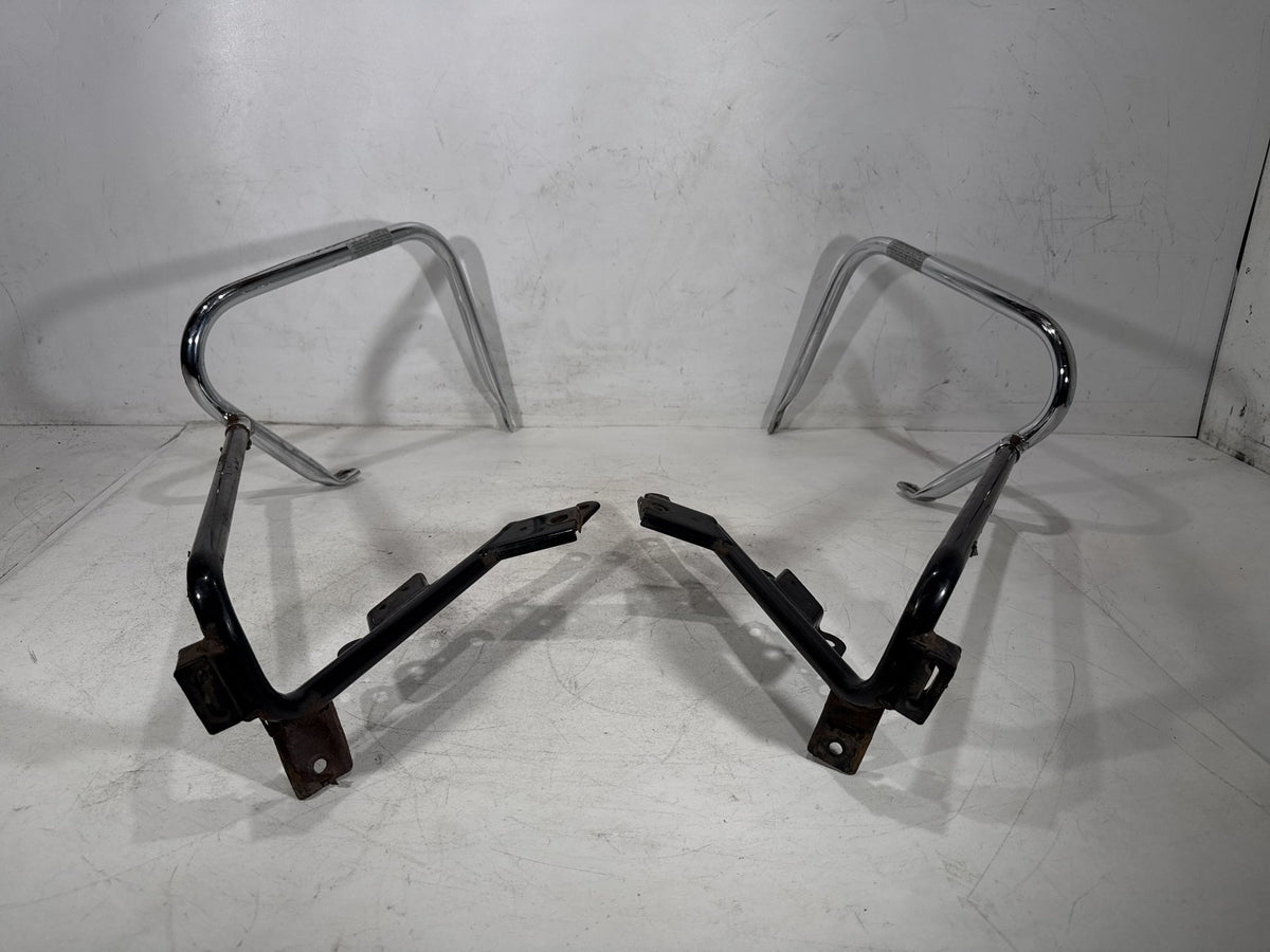 2013 Harley Street Glide Touring OEM Rear Left Right Saddlebag Guard Rails Bar