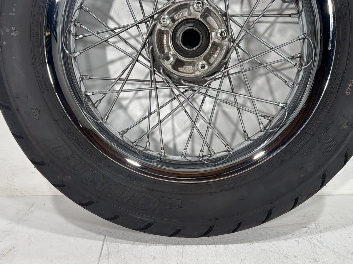 2005 Harley Electra Glide Touring Ultra OEM Front Wheel Rim Tire Spoked 16"