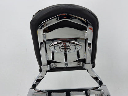 2007 - 2017 Harley-Davidson Dyna Super Glide Custom Rear Sissy Bar w/ Backrest Cushion Pad 52866-06
