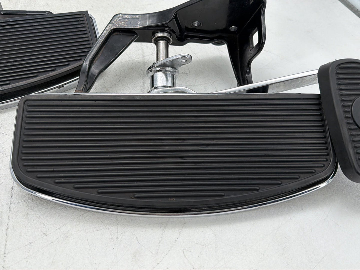 2005 Harley Softail Fat Boy FLSTF OEM Left Right Driver Floorboard Foot Rest