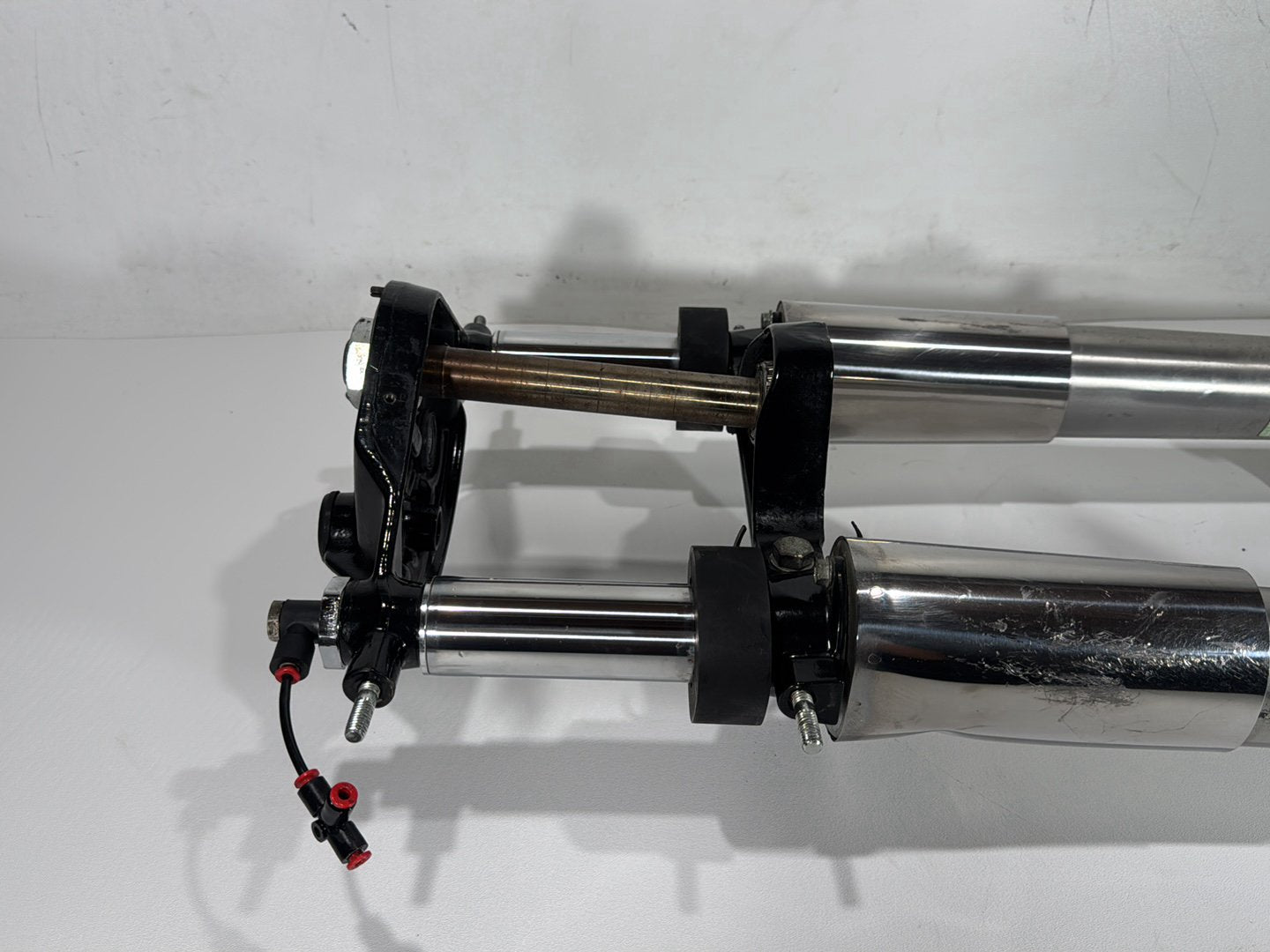 1998 Harley Road King Touring FLHRCI Classic OEM Front Triple Tree Set & LH RH Fork Legs Sliders
