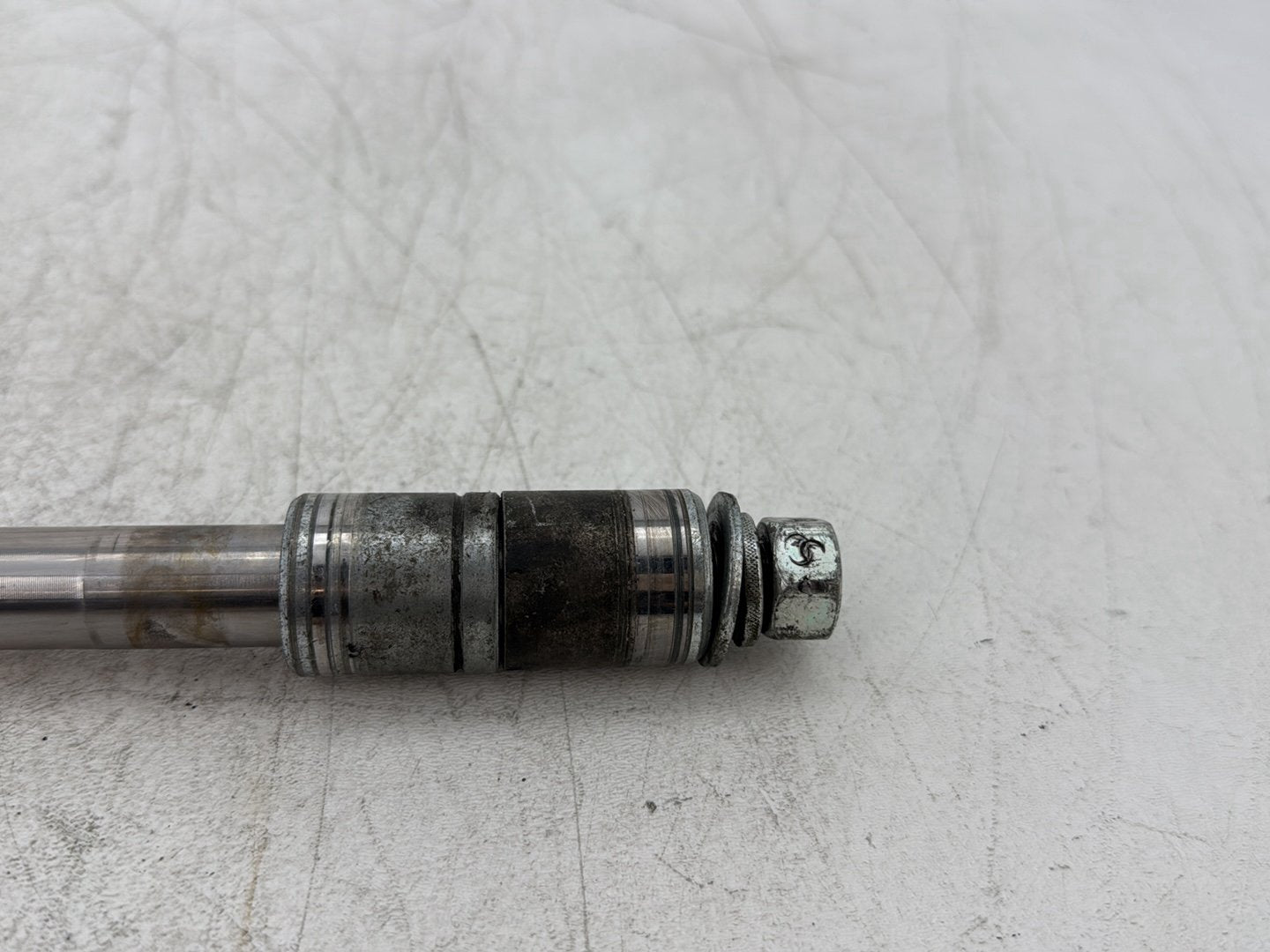 1995 Harley Road King Touring FLHR OEM Front Wheel Axle Bolt Shaft