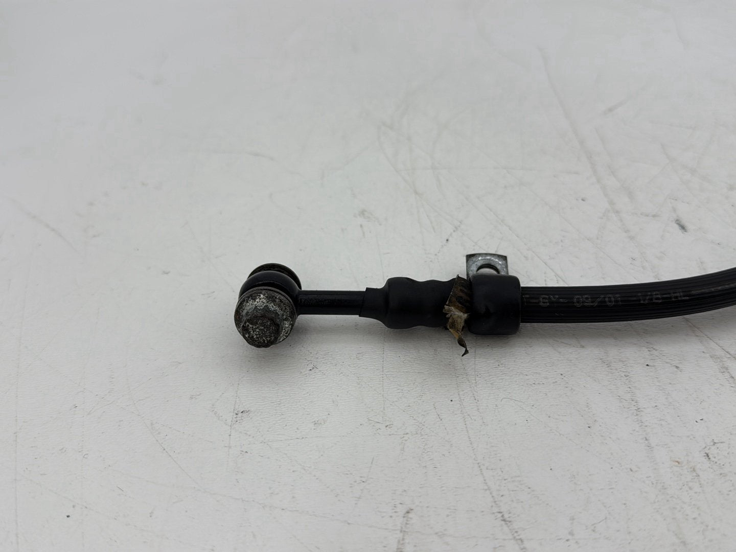 2002 Harley Dyna FXD Super Glide OEM Rear Brake Hose Line Pipe