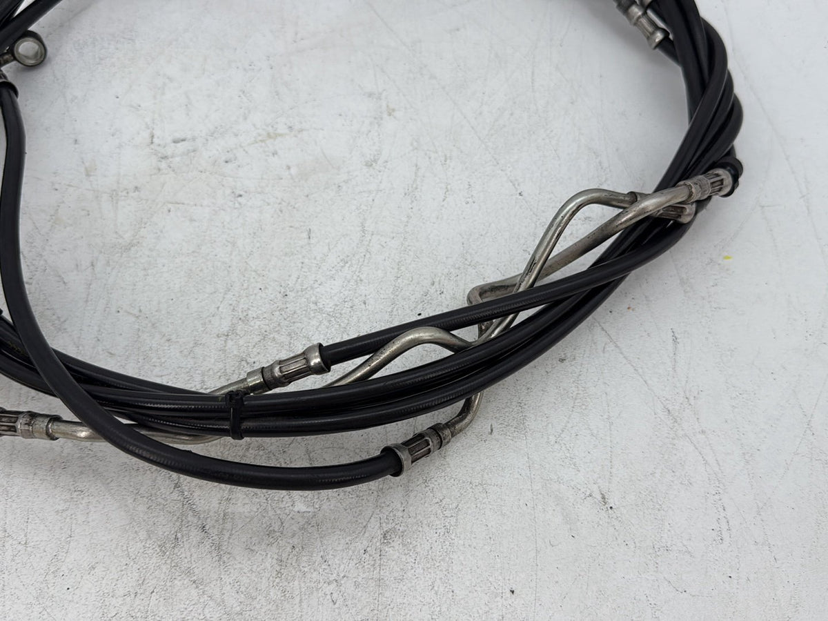 18 Harley Electra Glide Touring Ultra FLHTCU OEM Front Brake Hose Line Pipe ABS