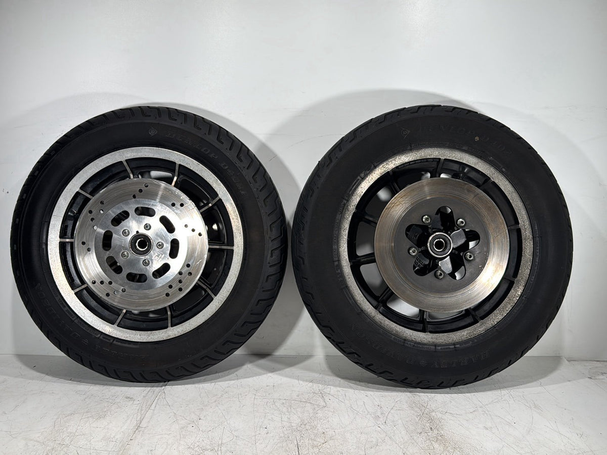 1998 Harley Touring Electra Glide Ultra OEM Front & Rear Wheel Rim Tire 16"