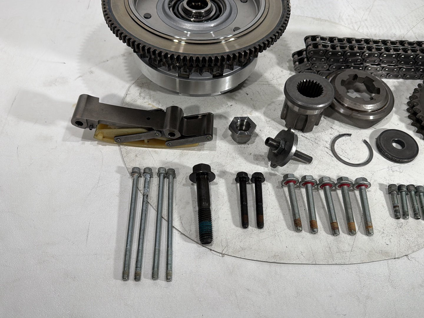 2010 Harley Street Glide Touring FLHX OEM Clutch Basket Chain Tensioner Kit