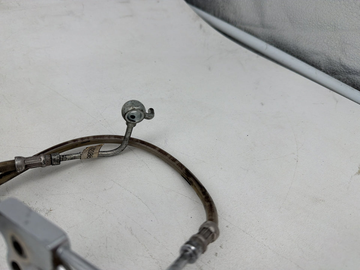 2009 Harley Electra Touring CVO Screamin Eagle OEM Front Brake Hose Line Pipe