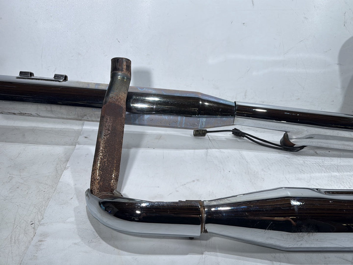 13 Harley Electra Glide Touring Ultra Exhaust Header Pipes Muffler Vance & Hines