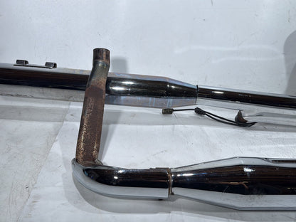 2013 Harley Electra Glide Touring Ultra FLHTCUI OEM Exhaust Header Pipes Muffler Vance & Hines