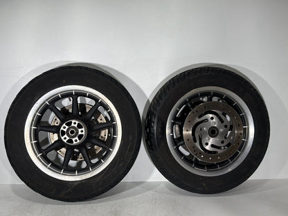 1999 - 2006 Harley-Davidson Touring Electra Glide Classic Front & Rear Wheel Rim Tire