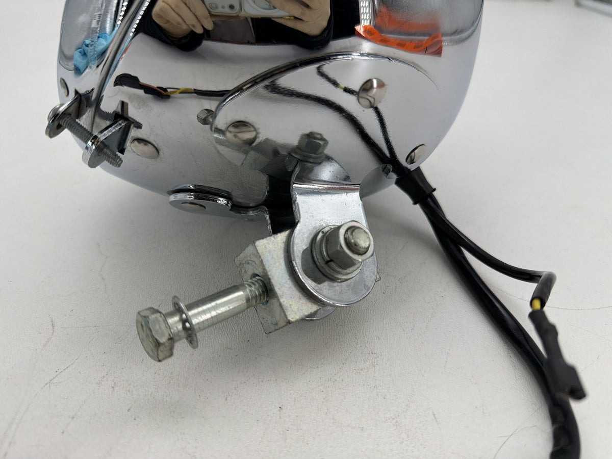 2009 Harley Dyna Street Bob FXDB OEM Headlight Headlamp Head Light Halogen