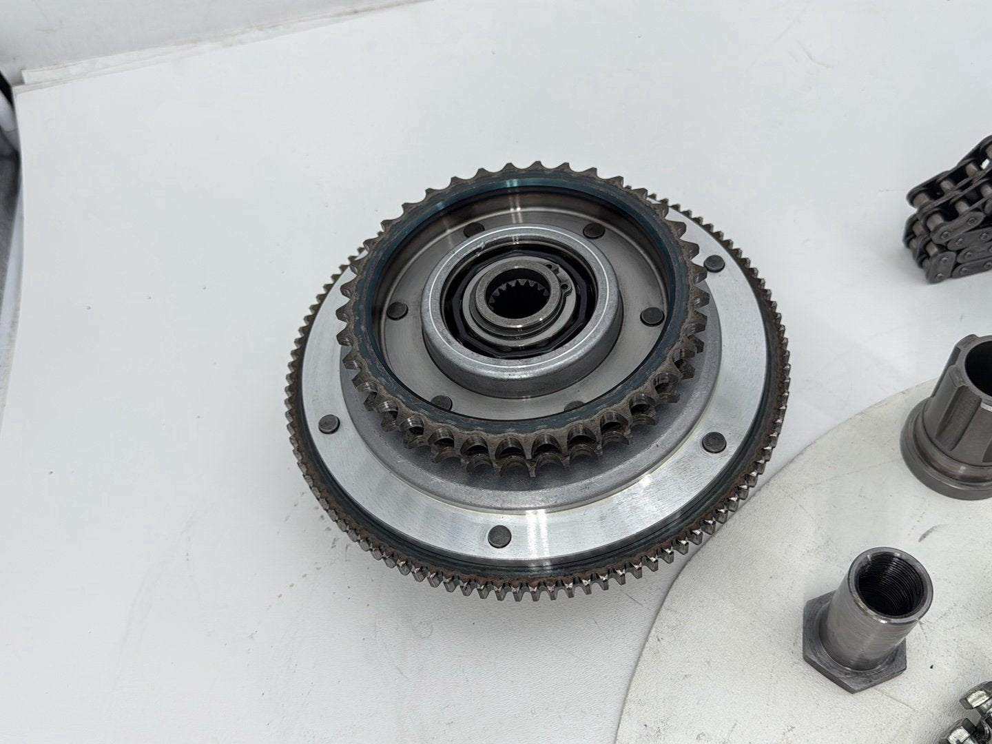 2004 Harley Softail FLSTC Heritage Classic OEM Clutch Basket Chain Tensioner Kit