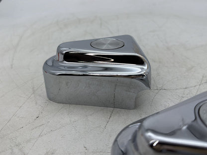 1997 Harley Softail FLSTC Heritage Classic Rear Wheel Axle Nut Covers Caps