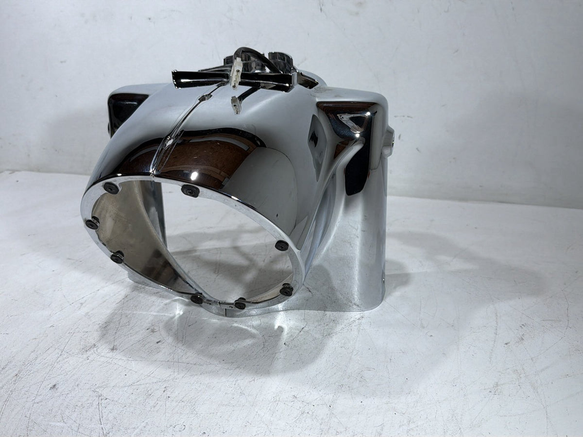 2010 Harley Road King Touring Classic OEM Left & Right Headlamp Nacelle Covers