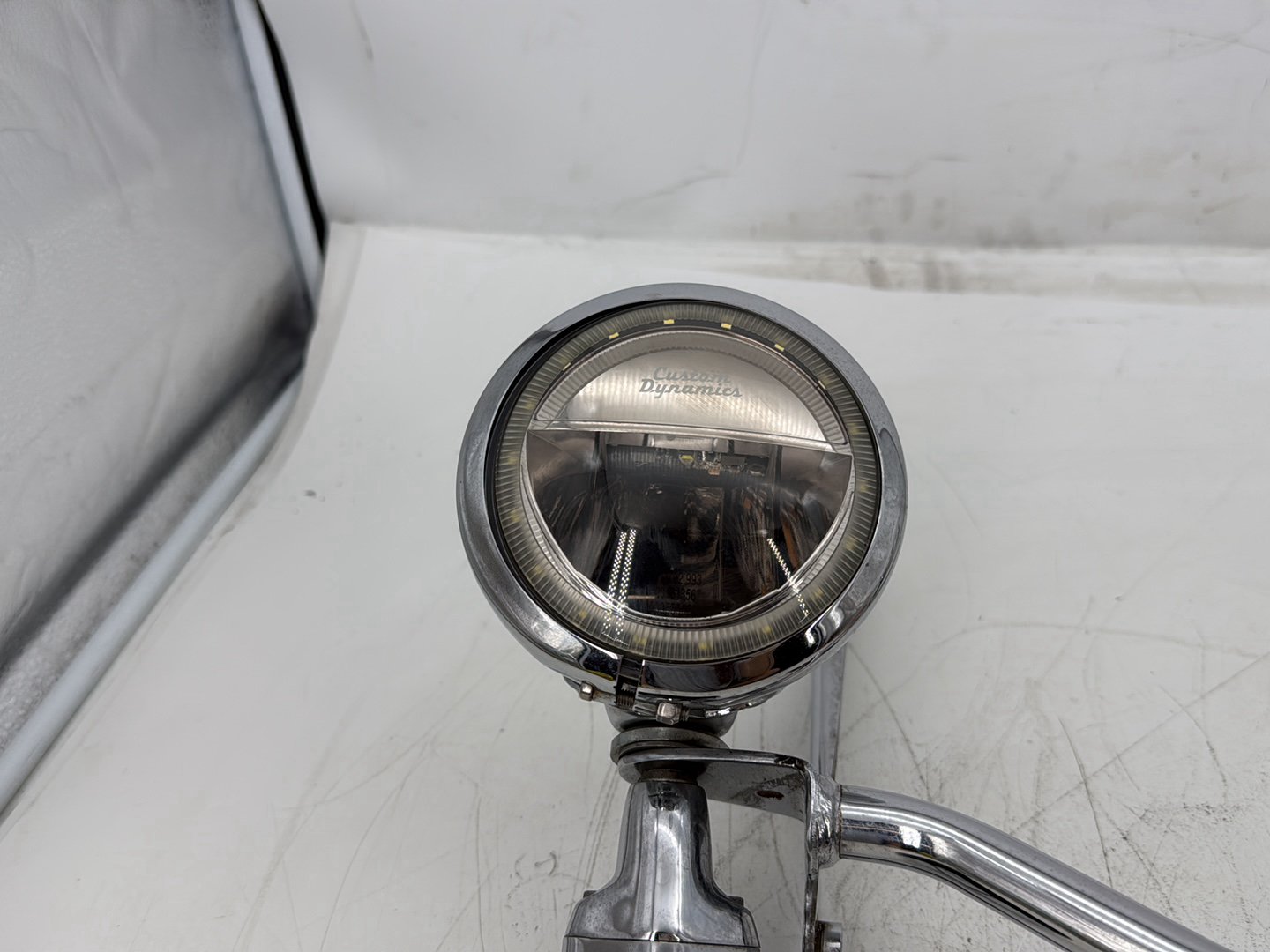 2006 Harley Softail FLSTCI Heritage Classic OEM Front Turn Signal Indicators Aux Light Bar