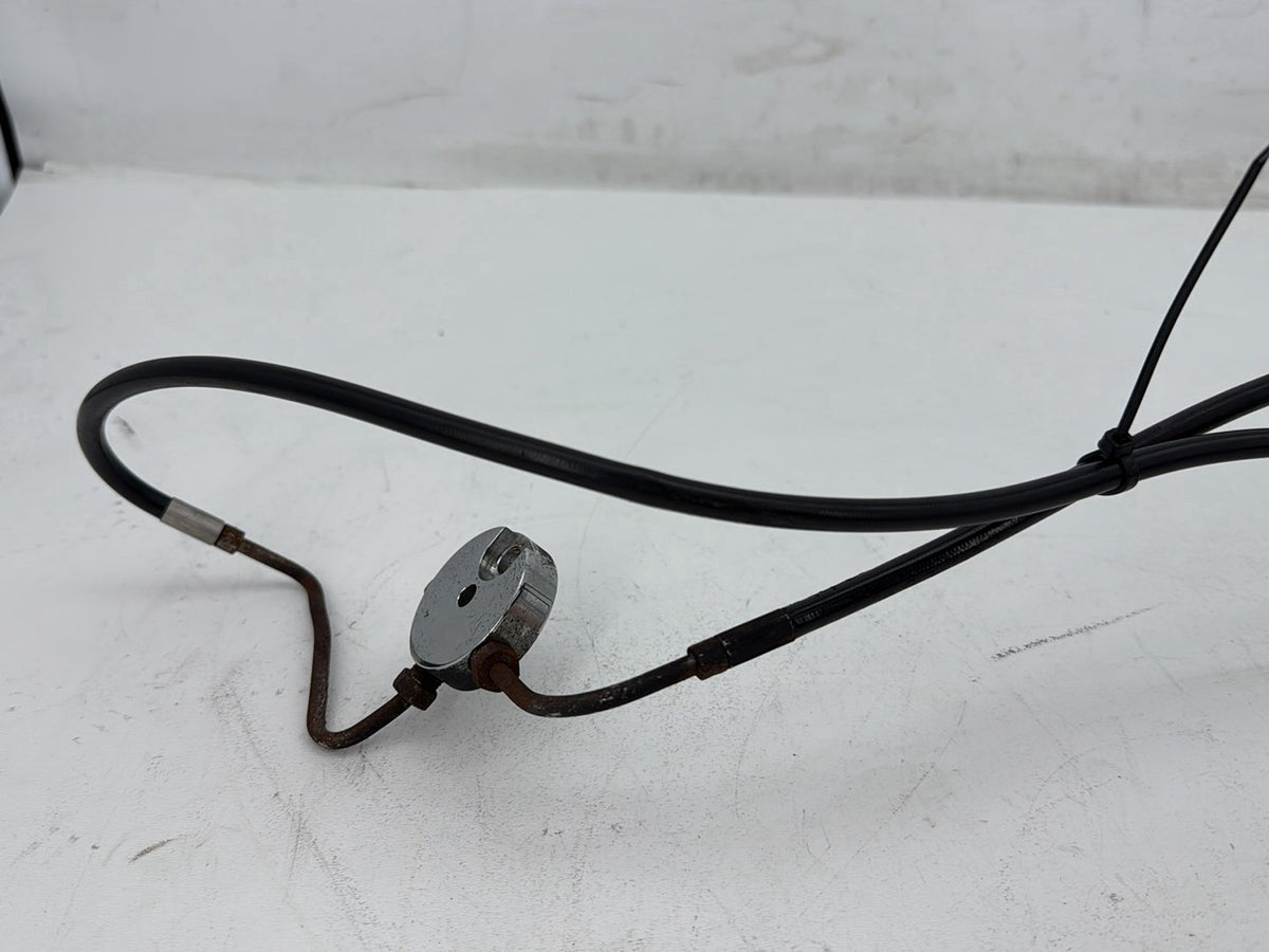 2007 Harley Street Glide Touring FLHX OEM Front Brake Hose Line Pipe