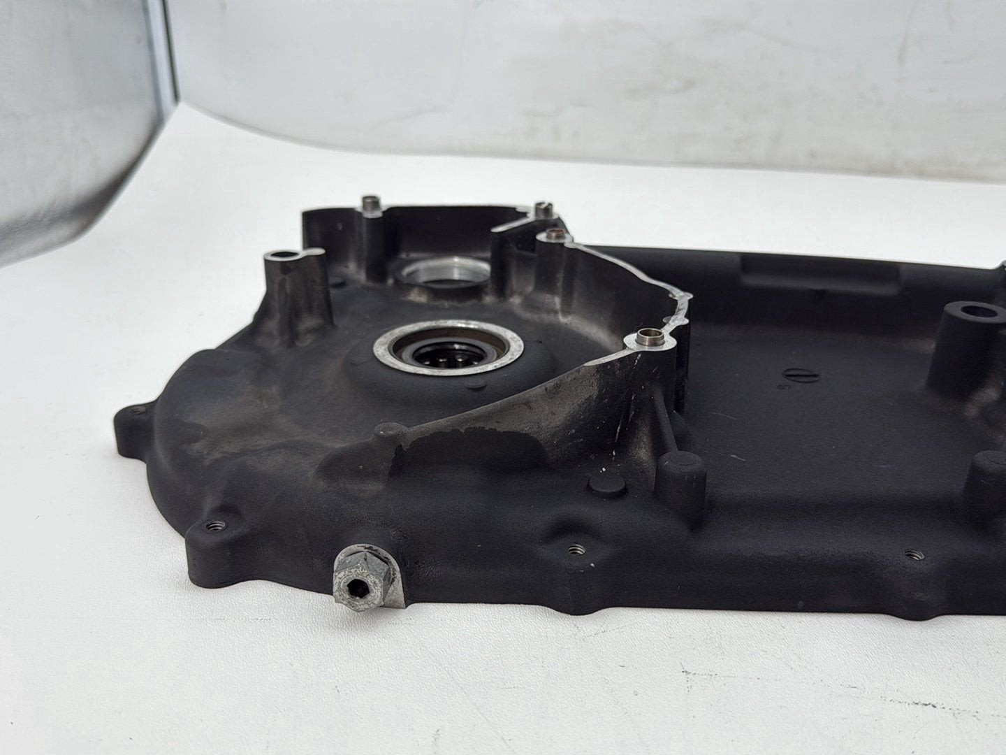2008 Harley Softail Deluxe FLSTN OEM Inner Primary Clutch Cover