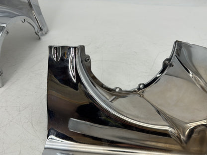 2006 Harley Touring FLHRI Road King OEM Left & Right Headlamp Nacelle Covers