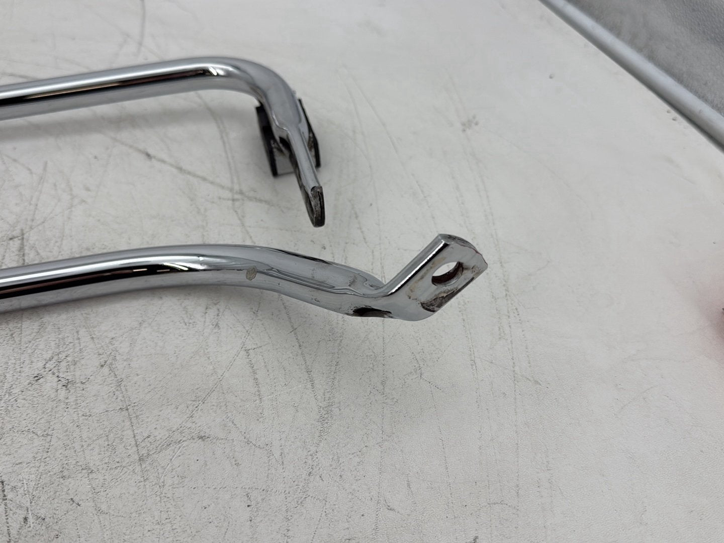 1995 Harley Road King Touring FLHR OEM Rear Left Right Saddlebag Guard Rails Bar