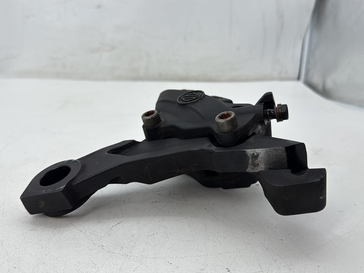 2008 Harley Road King Touring FLHR OEM Rear Back Brake Caliper w/ Bracket