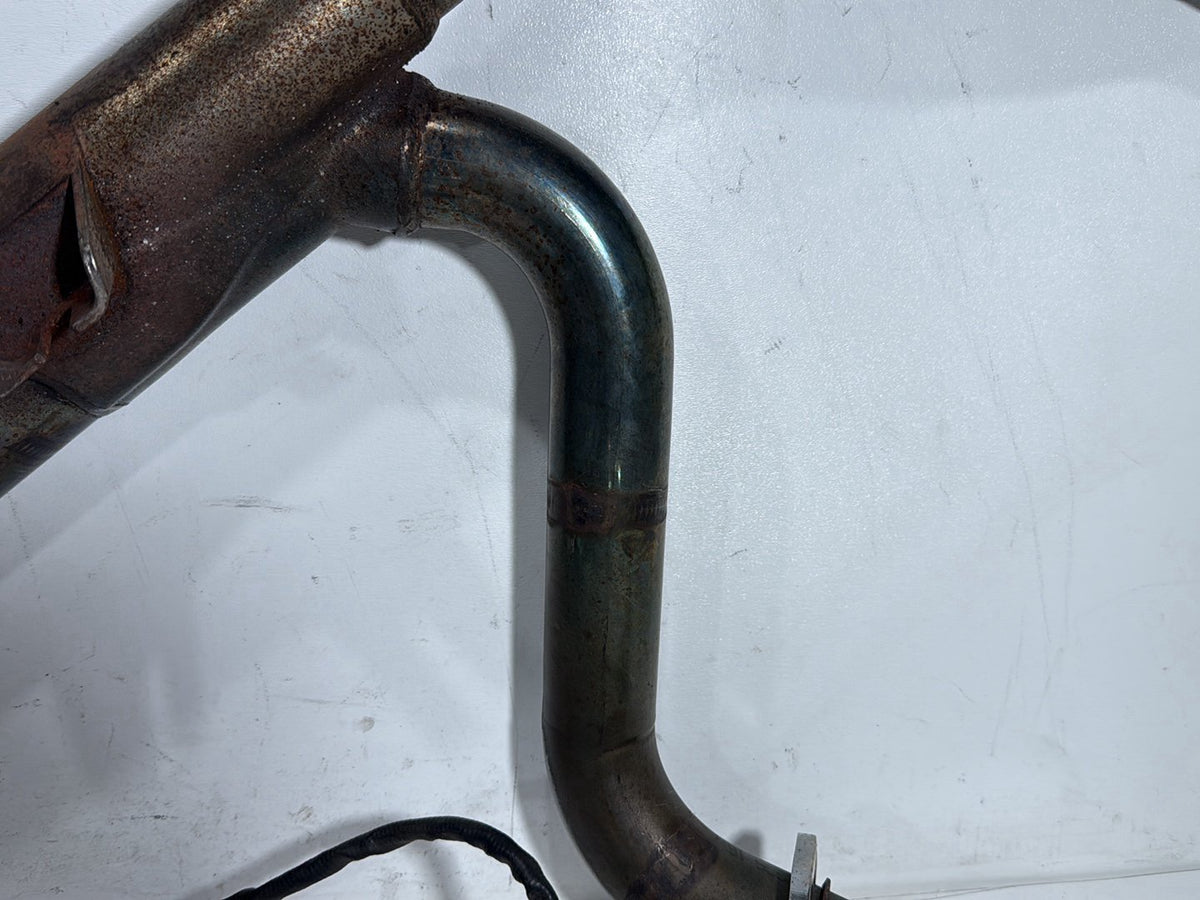 2009 Harley Road King Touring Police OEM Exhaust Header Pipes Muffler