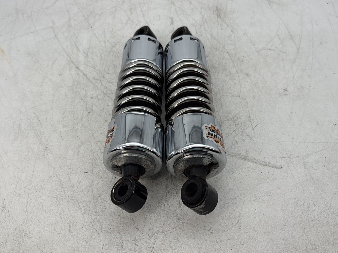 1997 Harley Sportster 1200 Custom XL1200C OEM Rear Left Right Shock Absorbers 12"