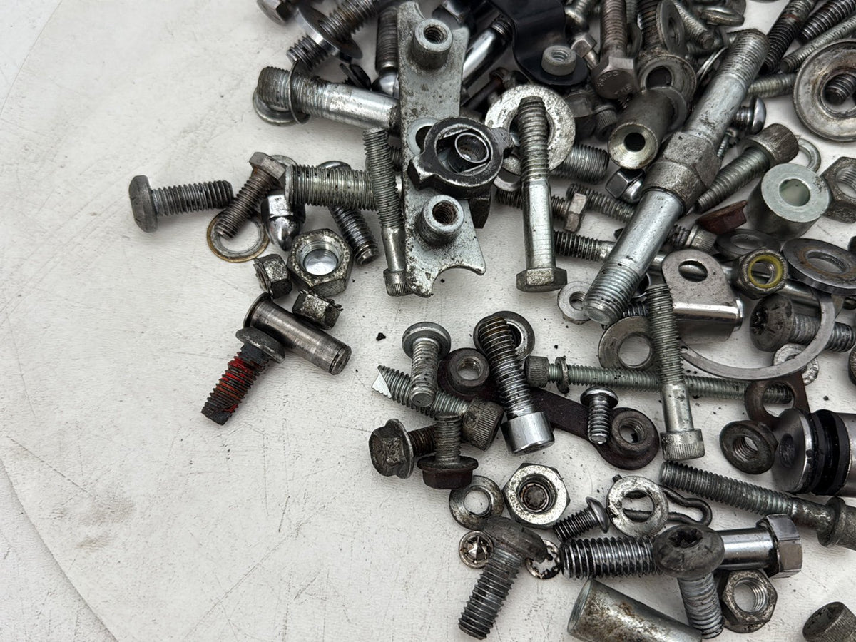 2000 Harley Dyna FXDWG Wide Glide OEM Hardware Bolts Nuts & Brackets