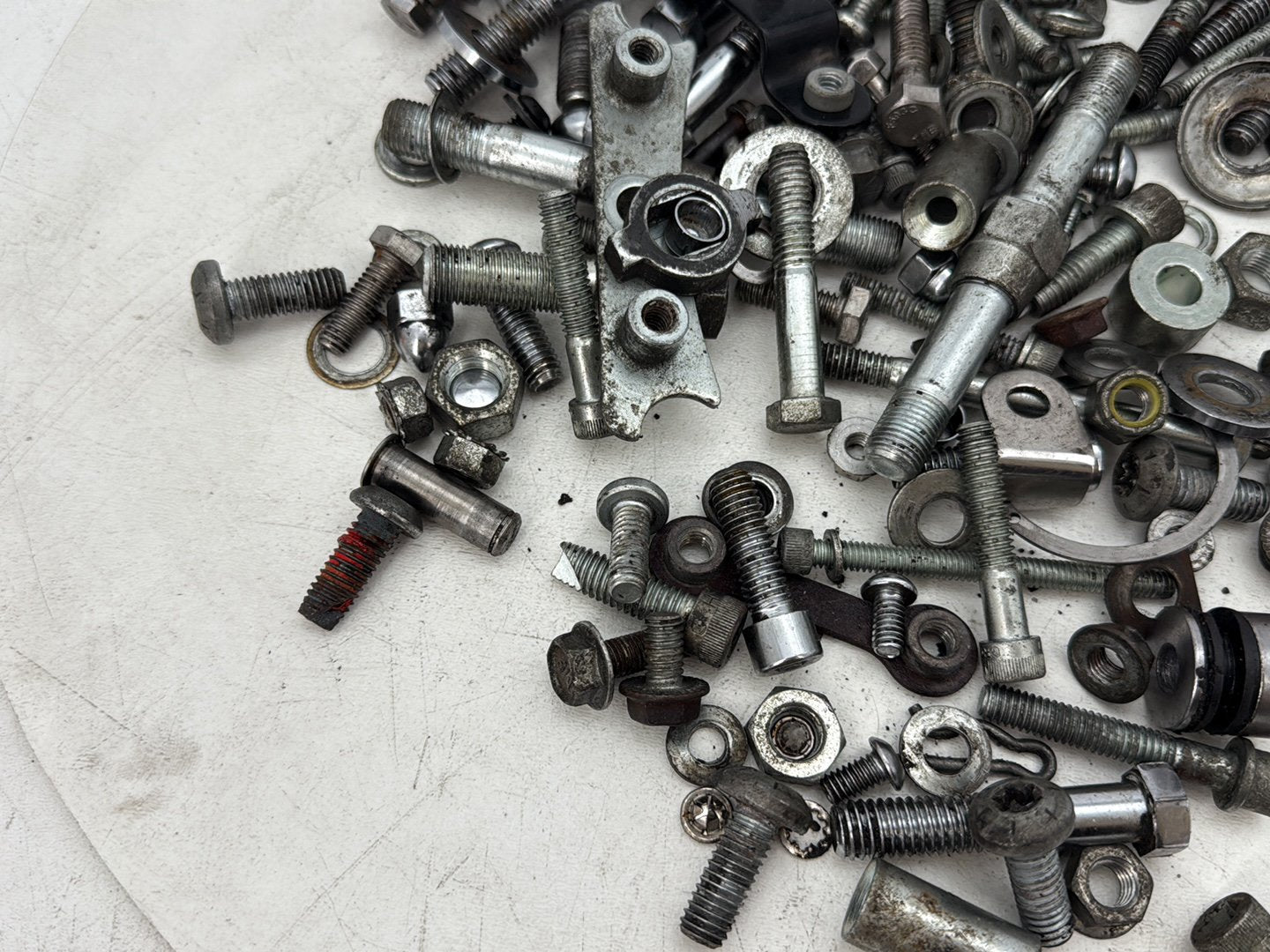 2000 Harley Dyna FXDWG Wide Glide OEM Hardware Bolts Nuts & Brackets