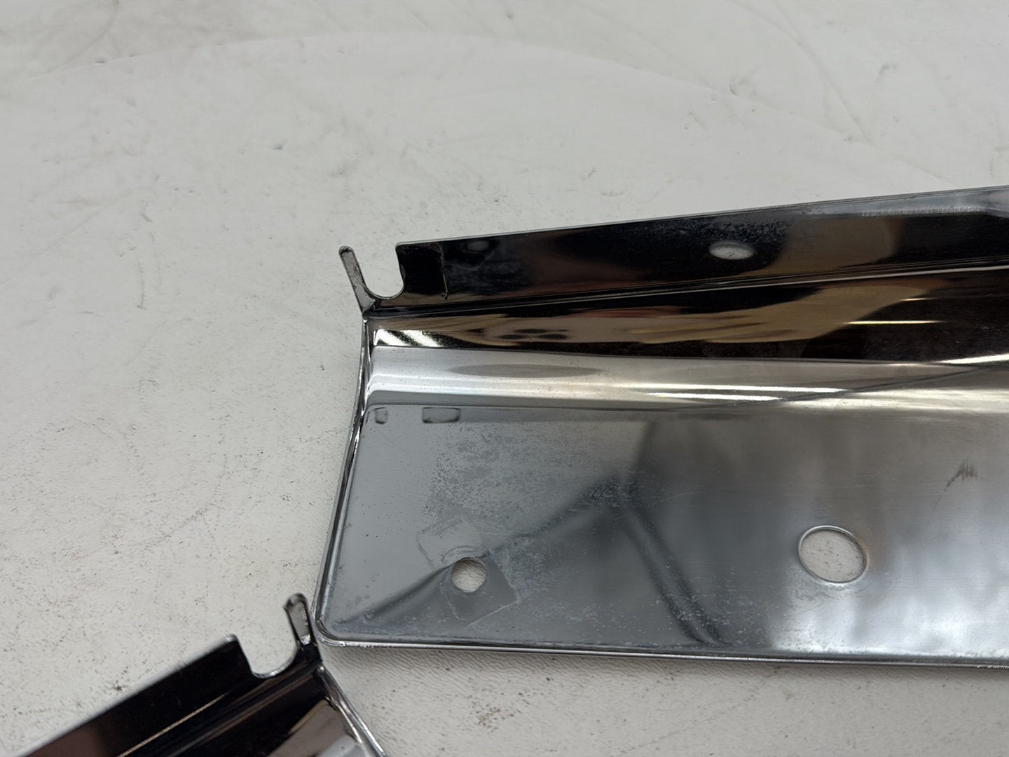 2002 Harley Heritage Softail Classic FLSTC OEM Front Left Right Fork Tube Slider Guard Covers