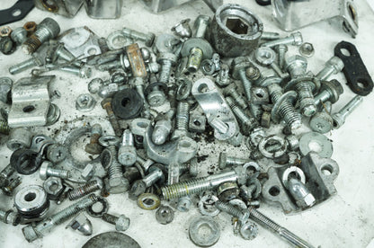 2000 - 2006 Harley-Davidson Touring Road King Custom Hardware Bolts Nuts & Brackets w/ Left Right Swingarm Brackets
