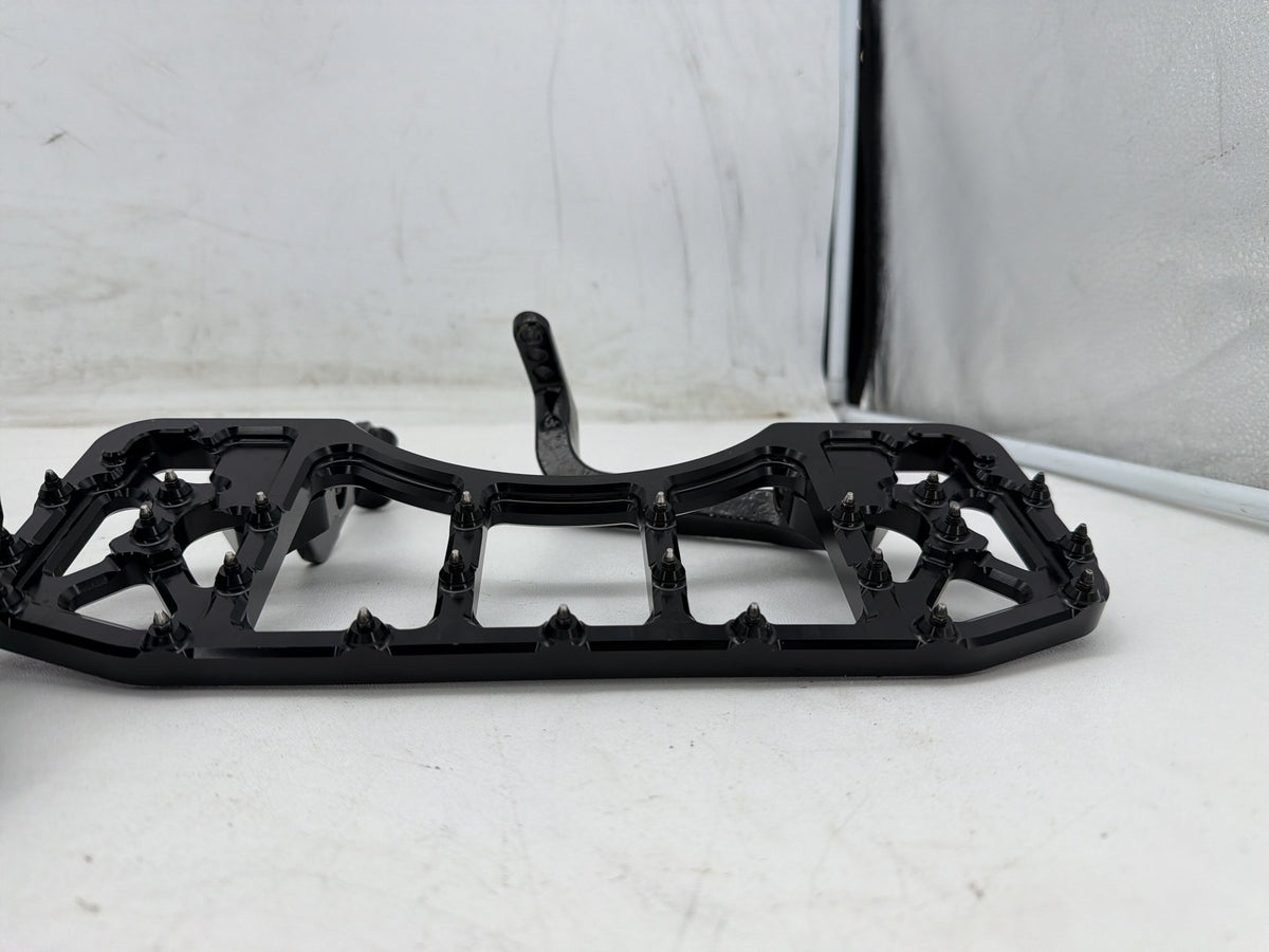 06 Harley Street Glide Touring Left Right Driver Floorboard Foot Rest CNC Billet