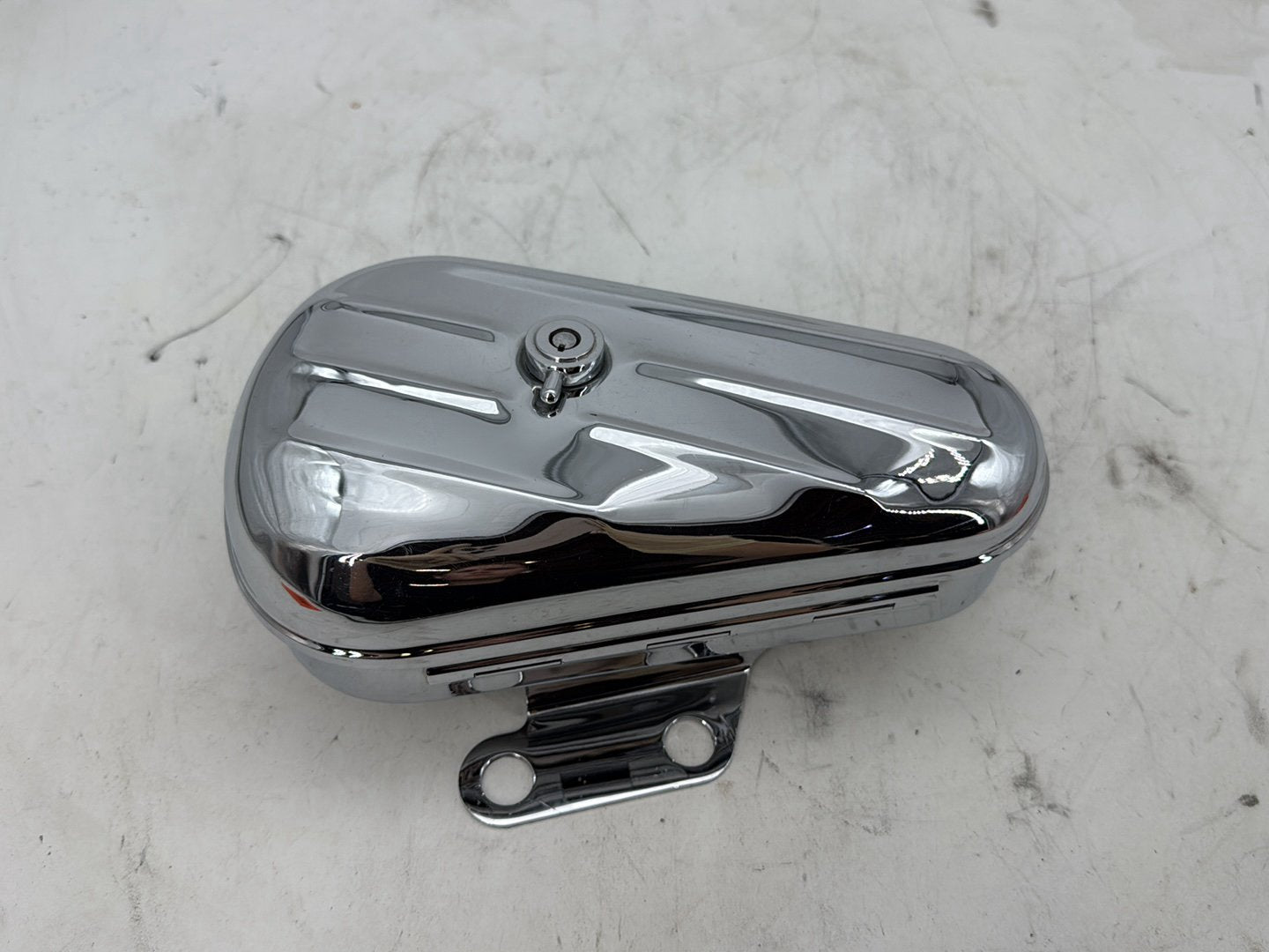 2002 Harley Heritage Softail Classic FLSTC OEM Storage Media Compartment Glove Box