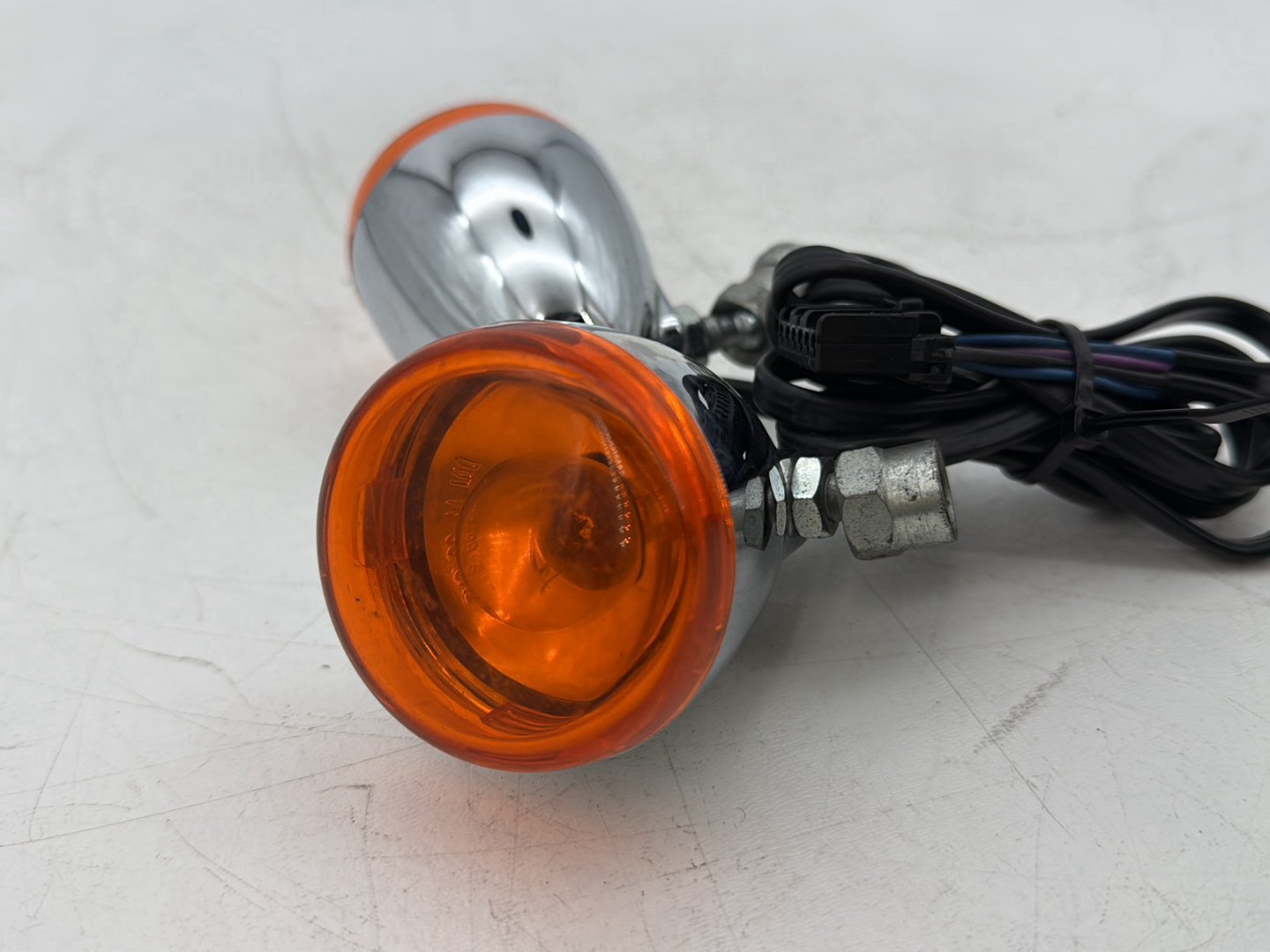 2002 Harley Dyna FXD Super Glide OEM Front Left Right Turn Signal Indicators