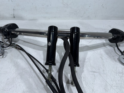 2008 Harley Dyna Fat Bob FXDF OEM Handlebars Left Right Switches Controls