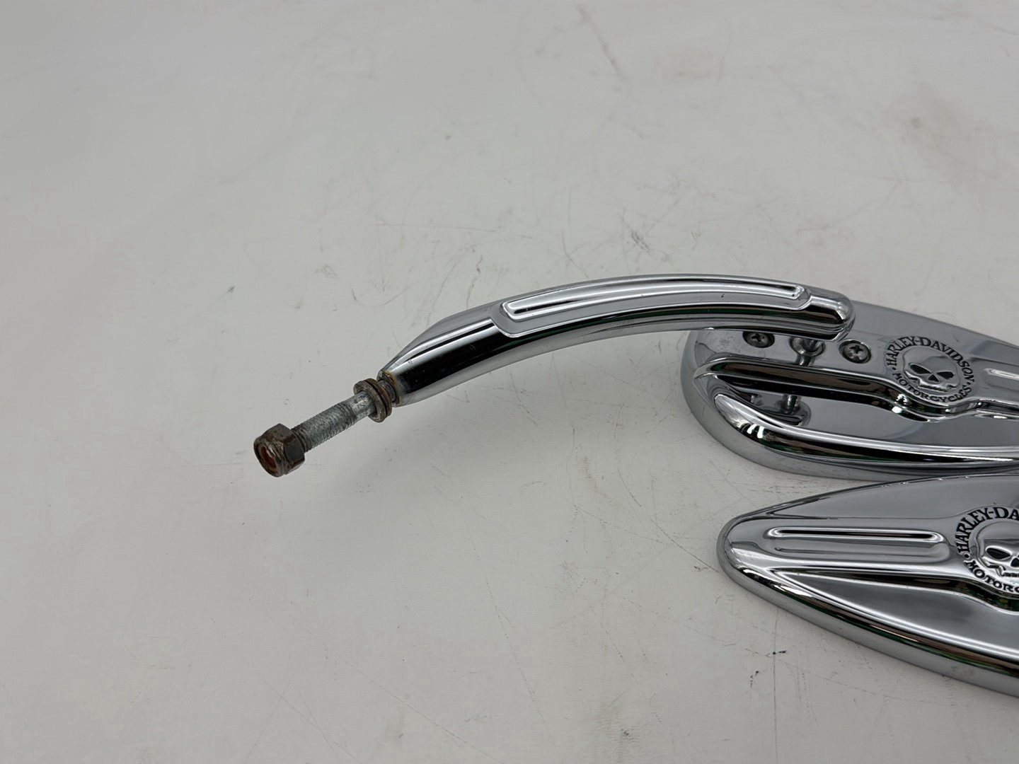 2009 Harley Sportster XL1200C 1200 Custom OEM Left Right Rear View Mirror