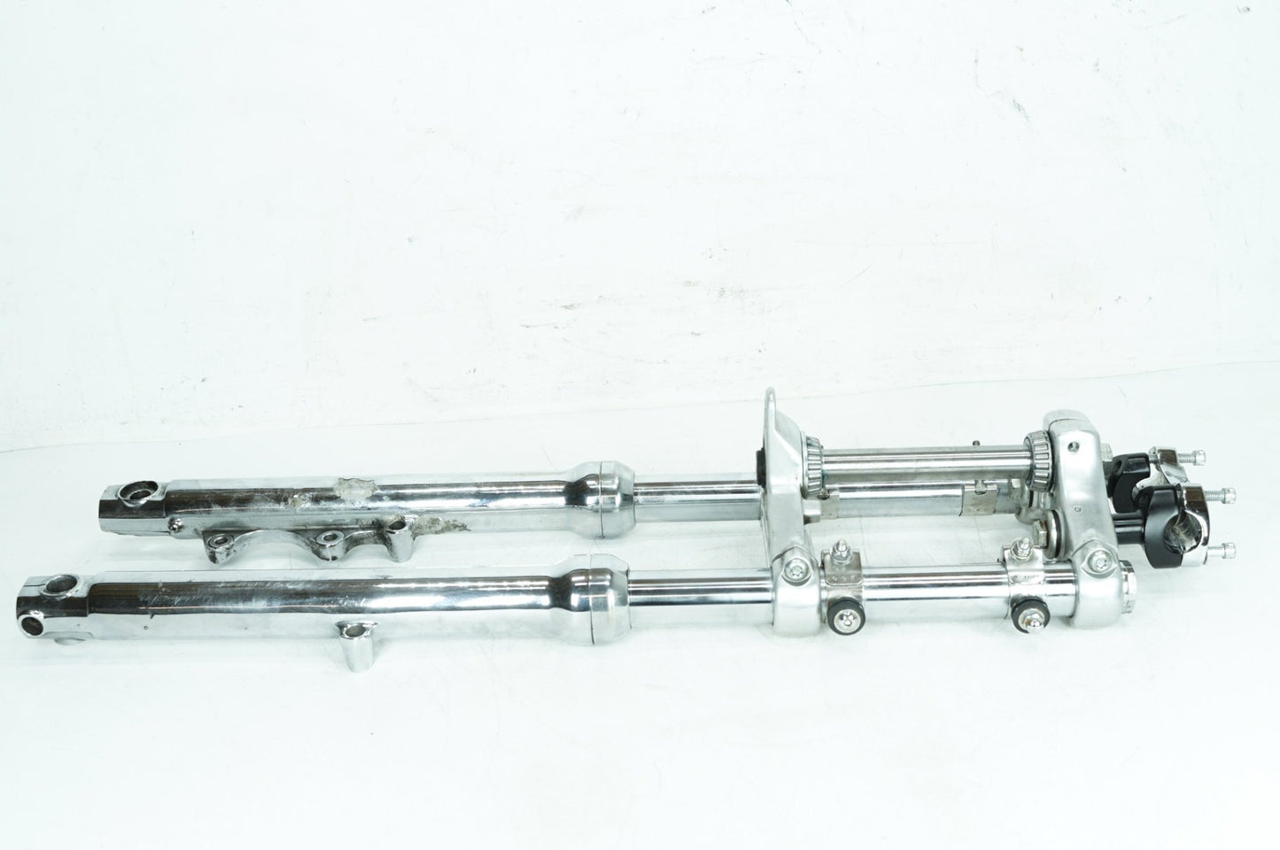 1986 - 2003 Harley-Davidson Sportster Hugger Front Triple Tree Set & LH RH Fork Legs Sliders 45563-87